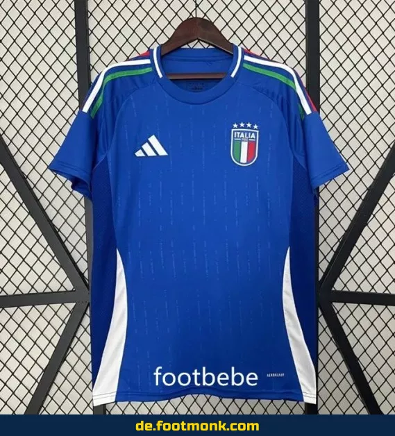Offizielles Italien EM 2024 Trikot Blau – Fußballtrikot Herren/Damen/Kinder – Authentisches Nike/Adidas Trikot – Jetzt günstig online kaufen