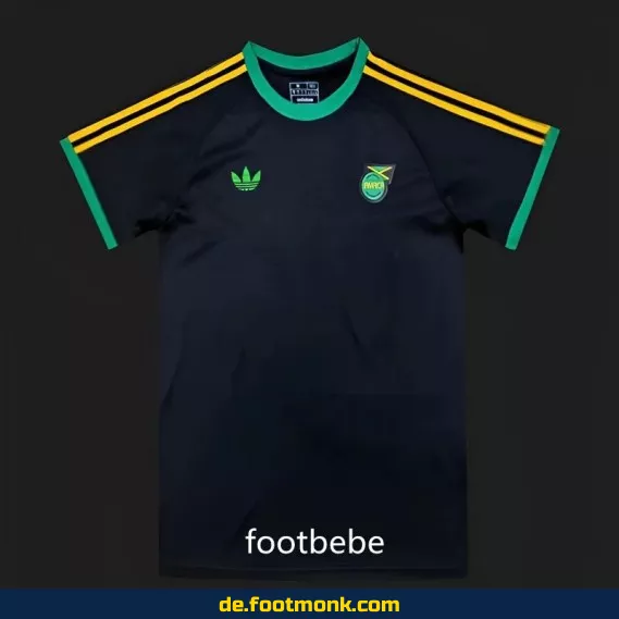 Jamaika 2024 Fußballtrikot Herren/Damen - Schwarz, Authentisches WM-Trikot, Nike/Adidas, Personalisierbar, Günstig Online Kaufen