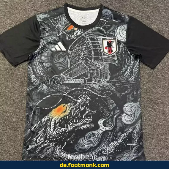 Japan Fußballtrikot 2024/2025 Trainingsshirt schwarz – Authentisches Herren/Damen/Kinder Trikot – Nike/Adidas Vereinstrikots günstig online kaufen