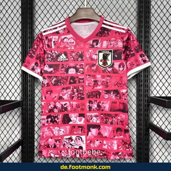 Japan Fußballtrikot 2024/2025 – Limitierte Pink Edition | Authentisches Fussballtrikot für Herren, Damen & Kinder | Personalisierbar