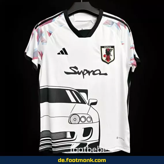 Japan Fußballtrikot 2024 – Supra Voiture Weiß – Authentisches Herren/Damen/Kinder Trikot – Nike/Adidas – Personalisierbar – Bundesliga/WM/EM – Günstig online kaufen