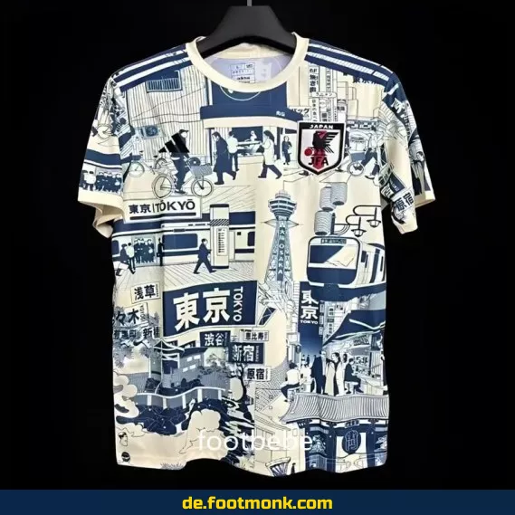 Japan Fußballtrikot 2024 Tokyo Blau – Authentisches Herren/Damen/Kinder Trikot | Nike/Adidas | Personalisierbar