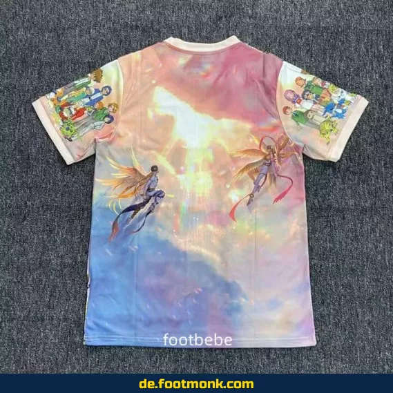 Japan Fußballtrikot 2025/2026 – Digimon Edition – Authentisches Fussballtrikot für Herren, Damen & Kinder