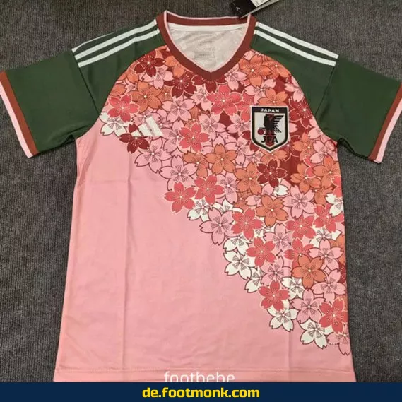 Japan Fußballtrikot 2025/2026 – Rosa Blumen Design | Herren, Damen & Kinder | Authentisches Vereinstrikot | Günstig online kaufen