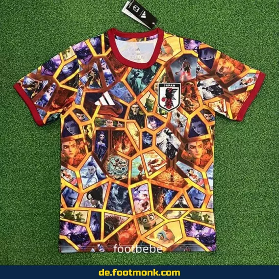 Japan Fußballtrikot 2025/2026 Nezha – Authentisches Trikot für Herren, Damen & Kinder – Personalisierbar – Nike/Adidas Stil – Bundesliga & WM Look
