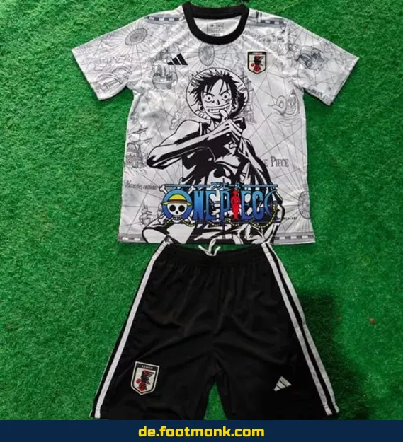 Japan Fußballtrikot Kinder 2025/2026 – Authentisches Einteiler-Trikot A