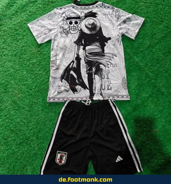 Japan Fußballtrikot Kinder 2025/2026 – Authentisches Einteiler-Trikot A
