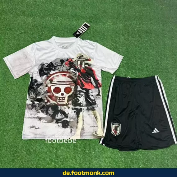 Japan Fußballtrikot Kinder 2025/2026 – Animiertes Design | Günstige Kinder-Fußballtrikots online kaufen