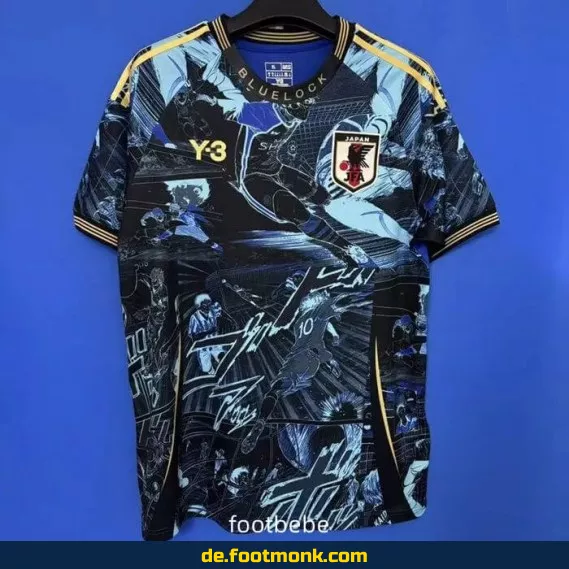 Japan Y3 Konzept Trikot 2025/26 – Authentisches Fußballtrikot | Damen, Herren & Kinder | Personalisierbar | Günstig Online Kaufen