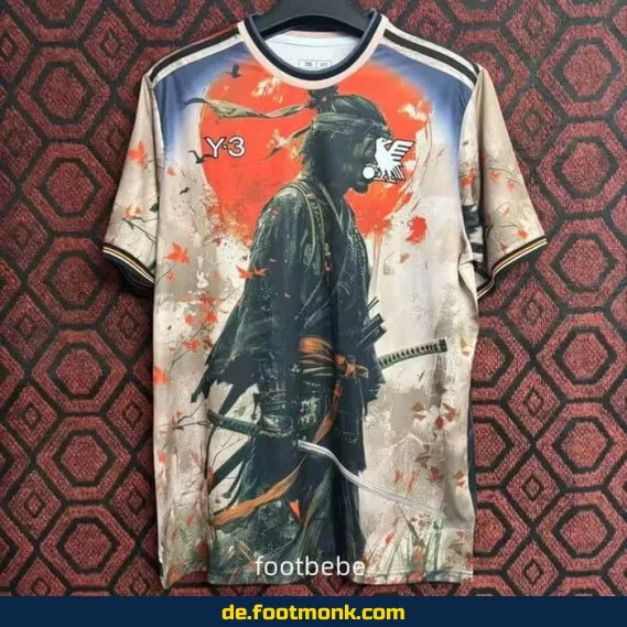 Y3 Japan Fußballtrikot 2025/2026 – Authentisches Guerrier Design – Herren/Damen/Kinder – Jetzt günstig online kaufen