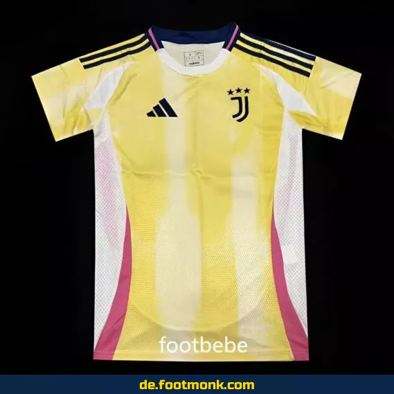 Juventus Auswärtstrikot 2024/2025 – Gelb | Günstige Fußballtrikots | Herren, Damen & Kinder | Authentisches Vereinstrikot | Nike/Adidas | Personalisierbar