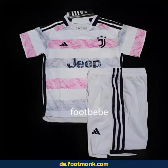 Juventus Auswärtstrikot Kinder 2023/2024 – Günstige Fußballtrikots online kaufen | Authentisches Vereinstrikot | Personalisierbar