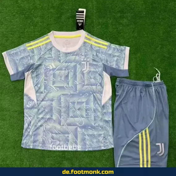 Juventus Auswärtstrikot Kinder 2025/2026 – Günstige Fußballtrikots online kaufen | Authentisches Vereinstrikot | Personalisierbar
