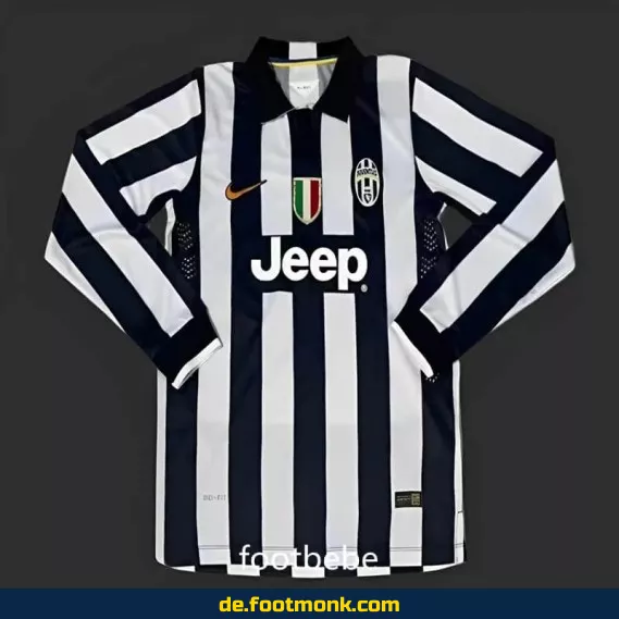 **Juventus Vintage Trikot 2014/2015 Heim Herren Langarm – Authentisches Retro Fußballtrikot**