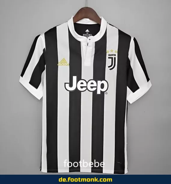 Juventus Vintage Heimtrikot 2017/2018 – Authentisches Retro-Fußballtrikot für Herren & Damen | Günstig online kaufen