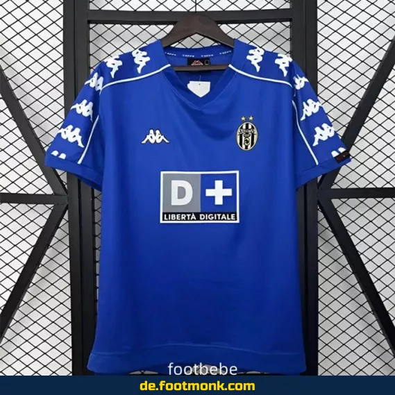 Juventus Vintage Auswärtstrikot 1999/2000 – Retro Fußballtrikot Herren/Damen – Authentisches Vereinstrikot – Limitierte Edition – Nike/Adidas