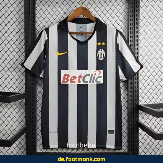 Juventus Vintage Heimtrikot 2010/2011 – Authentisches Retro-Fußballtrikot für Herren (Original Nike) – Limitierte Edition – Fußballtrikots günstig online kaufen