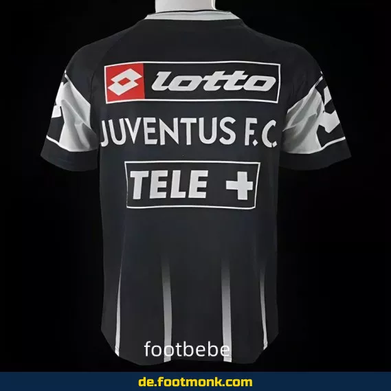 Juventus Vintage Trainings-Trikot von Lotto (2000/2001) – Retro Fußballtrikot Herren – Authentisches Vereinstrikot – Fussballtrikots günstig kaufen