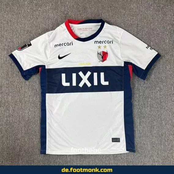 Kashima Antlers Auswärtstrikot 2025/2026 – Weißes Fußballtrikot Herren/Damen/Kinder | Authentisches Vereinstrikot | Günstige Fussballtrikots online kaufen
