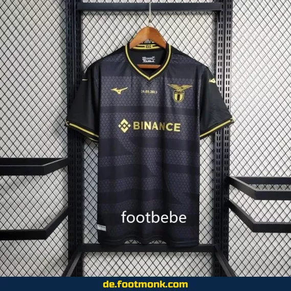 Lazio Trikot 2023/2024 Herren – Authentisches Schwarz Fußballtrikot – 10 Jahre Edition – Nike/Adidas – Personalisierbar mit Nummer & Name – Günstig Online Kaufen