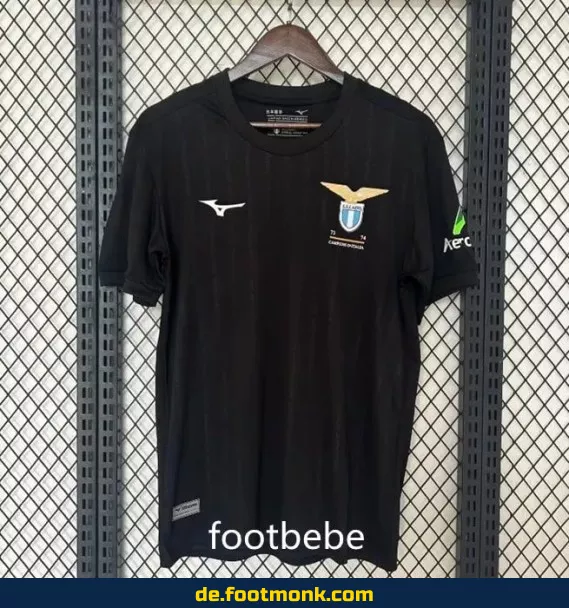 Lazio 2024 50. Jubiläums-Edition Fußballtrikot Herren - Offizielles Schwarz Trikot - Limitierte Sonderedition - Fußballtrikots günstig online kaufen
