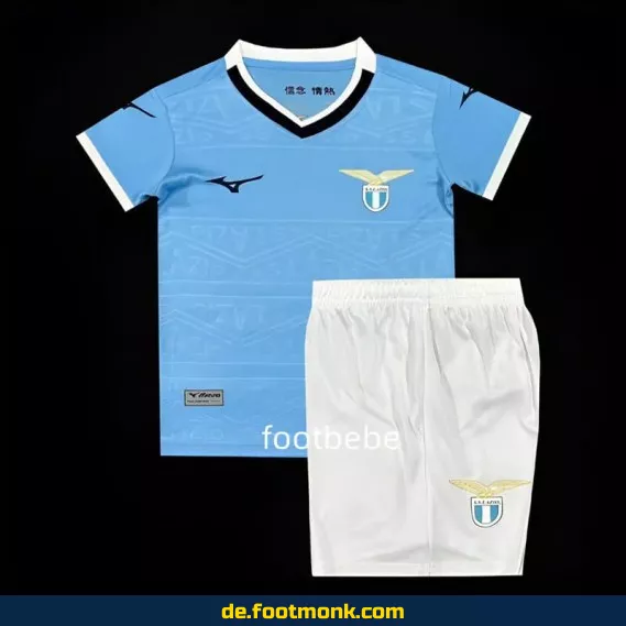 Lazio Heimtrikot Kinder 2024/2025 – Blaues Fußballtrikot für Jungen & Mädchen | Günstige Vereinstrikots online kaufen