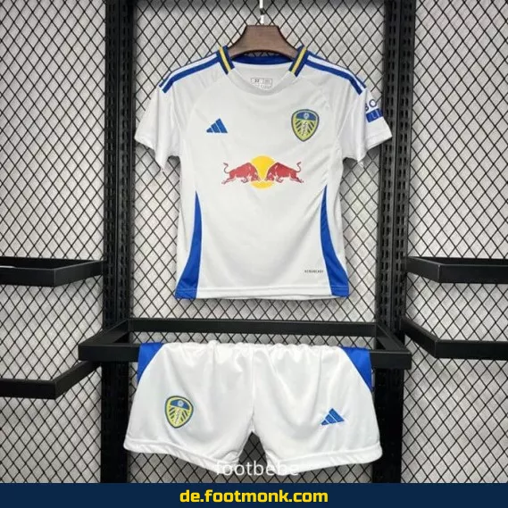 Leeds United Heimtrikot 2024/2025 Kinder – Weißes Fußballtrikot für Jungen & Mädchen | Günstige Vereinstrikots online kaufen
