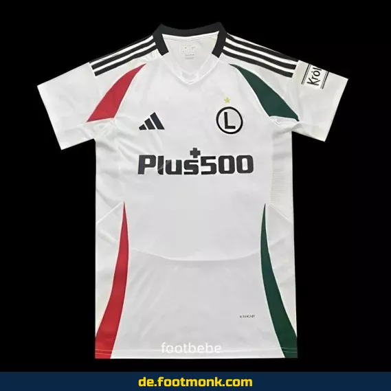 Legia Warsaw Heimtrikot 2024/2025 – Authentisches Fußballtrikot für Herren, Damen & Kinder | Günstige Vereinstrikots online kaufen
