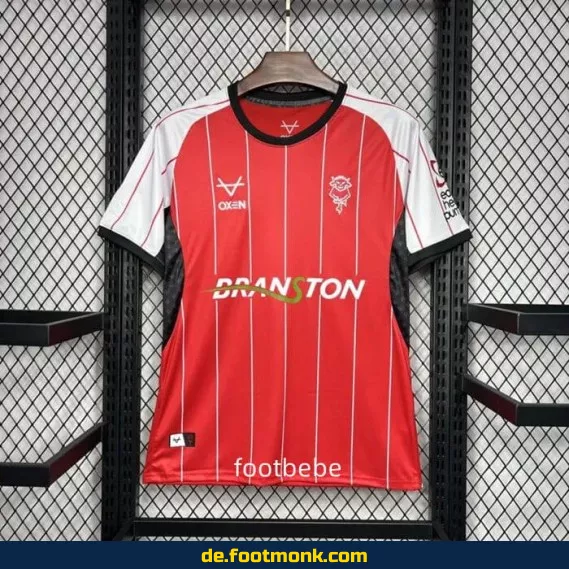 Lincoln City Heimtrikot 2024/2025 – Offizielles Fußballtrikot für Herren, Damen & Kinder | Günstige Vereinstrikots | Nike/Adidas | Personalisierbar mit Nummer & Name
