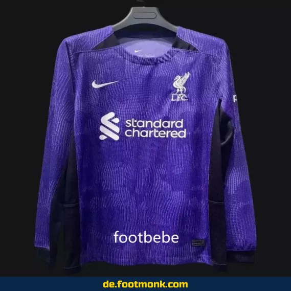 Liverpool Trikot 2023/2024 – Lila Langarm – Authentisches Fußballtrikot für Herren – Jetzt günstig online kaufen
