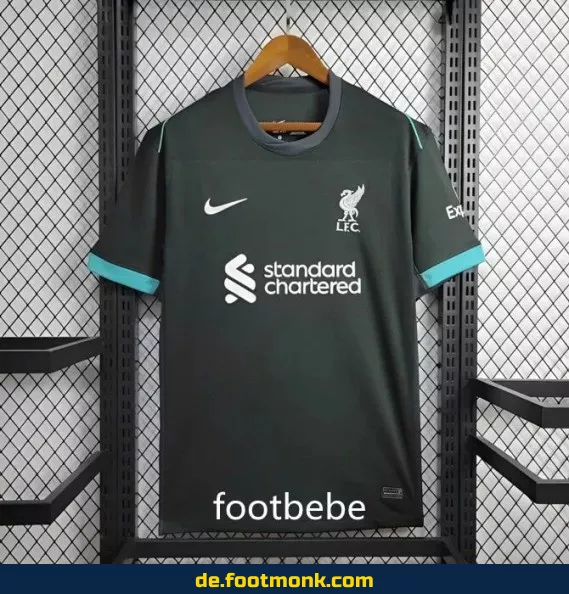 Liverpool Auswärtstrikot 2024/2025 Schwarz – Offizielles Herren Fußballtrikot | Günstige Fussballtrikots online kaufen