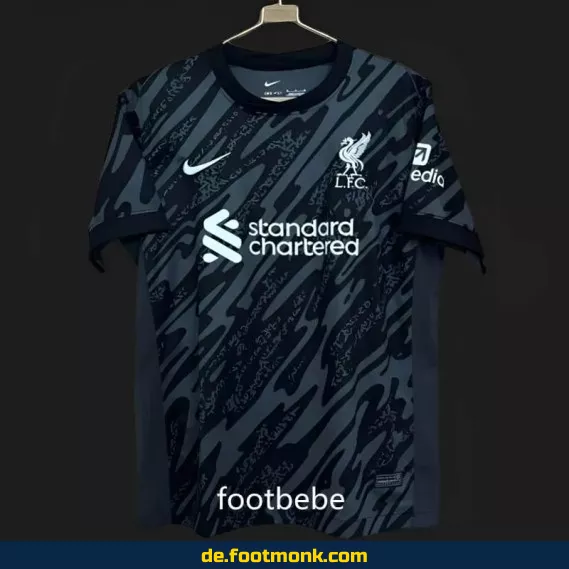 Liverpool Torwart-Trikot 2024/2025 schwarz – Authentisches Fußballtrikot günstig online kaufen | Herren, Damen & Kinder | Nike/Adidas | Personalisierbar