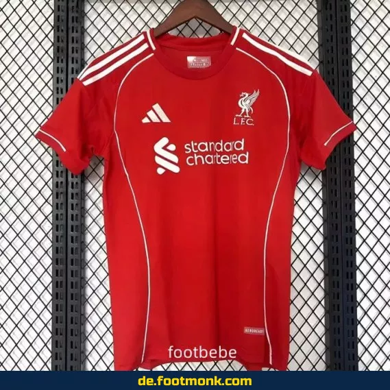 Liverpool Heimtrikot 2025/2026 – Offizielles Fußballtrikot für Herren, Damen & Kinder | Günstige Fussballtrikots online kaufen