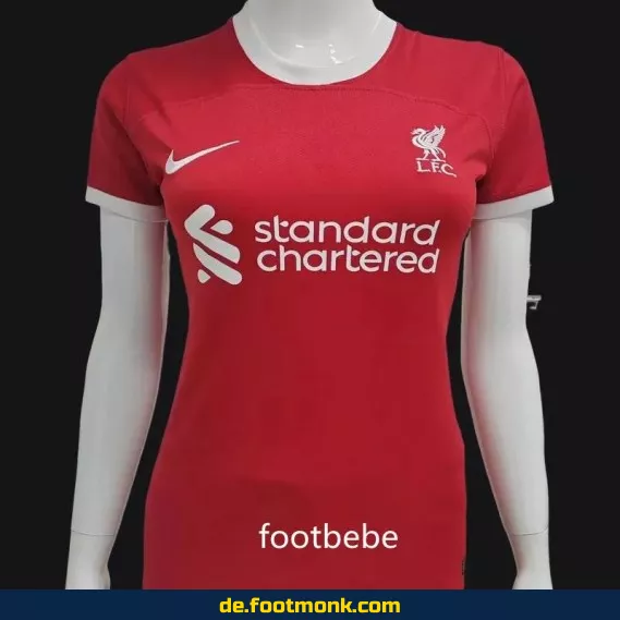 Liverpool Heimtrikot 2023/2024 Damen – Rot | Offiziell lizenziert | Fußballtrikot günstig kaufen | Nike/Adidas | Personalisierbar