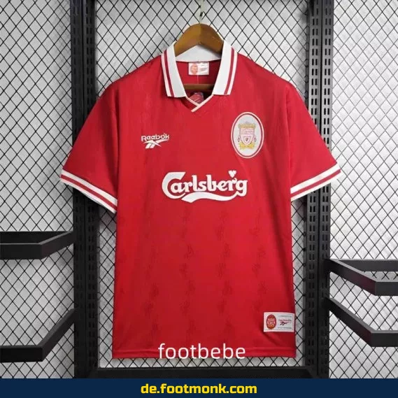 Liverpool Vintage Trikot 1996/1997 Heim rot – Retro Fußballtrikot Herren/Damen