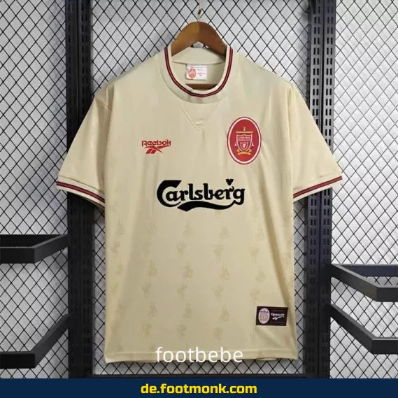 Liverpool Vintage Auswärtstrikot 1996/97 – Retro Fußballtrikot Herren/Damen – Authentisches Vereinstrikot
