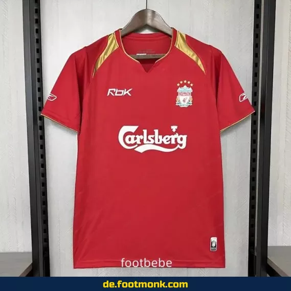 Liverpool Vintage Trikot 2005/2006 Heim – Authentisches Retro Fußballtrikot für Herren