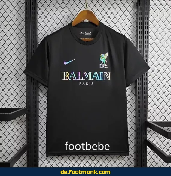 Liverpool x Balmain Fußballtrikot 2024/2025 – Herren, Damen, Kinder, Original, personalisiert, nachhaltige Trikots, Fanartikel, limitierte Edition