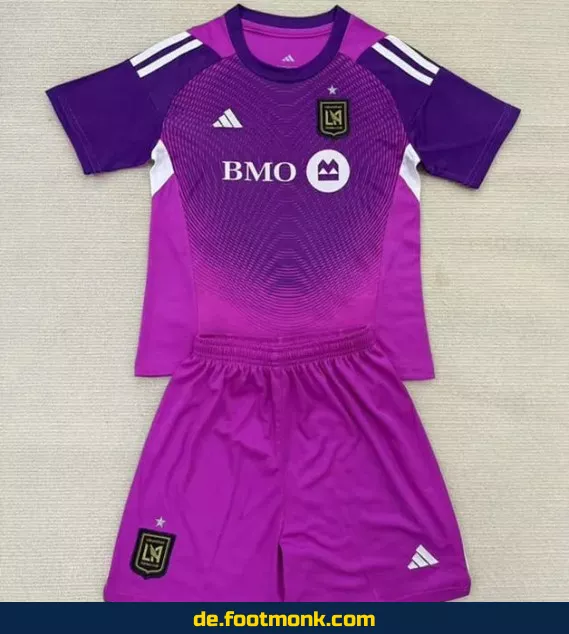 Los Angeles FC Kinder Fußballtrikot 2025/2026 – Violet | Günstige Fussballtrikots Online Kaufen | Authentisches Vereinstrikot | Nike/Adidas