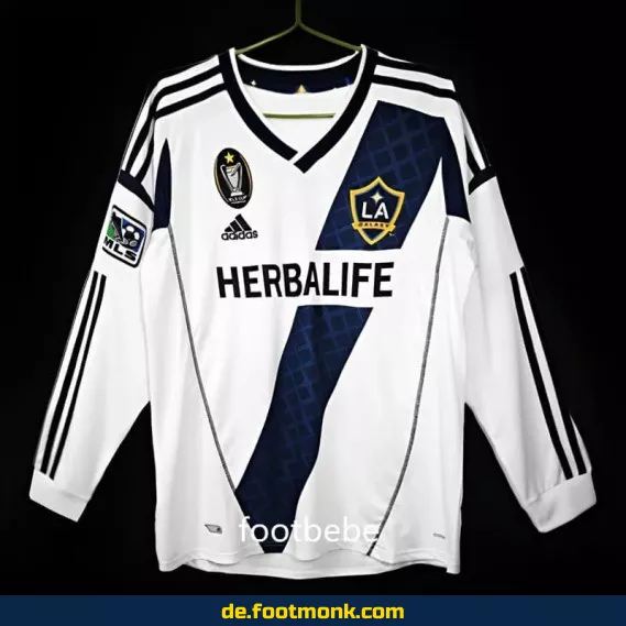 Vintage LA Galaxy Heimtrikot 2011/2012 – Langarm Herren – Authentisches Retro-Fußballtrikot