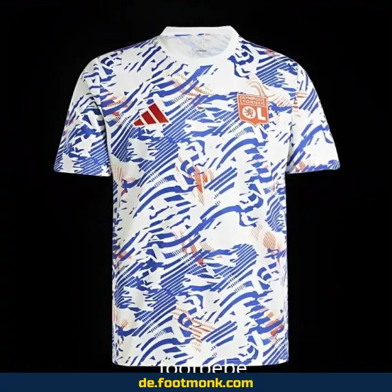 OL Lyon Trainings-Trikot 2024/2025 – Fußballtrikot Herren/Damen/Kinder – Günstige Vereinstrikots