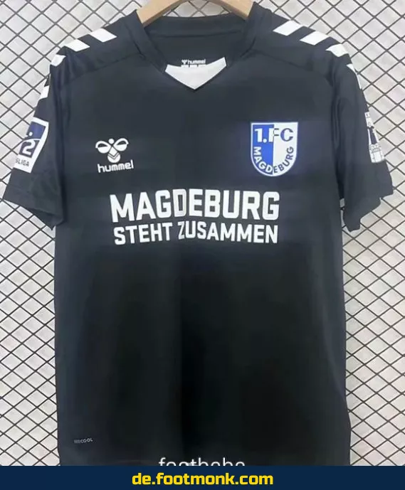 Magdeburg Trikot 2025/2026 Herren/Damen/Kinder – Offizielles Vereinstrikot in Schwarz – Fußballtrikot günstig online kaufen | Personalisierbar mit Name & Nummer