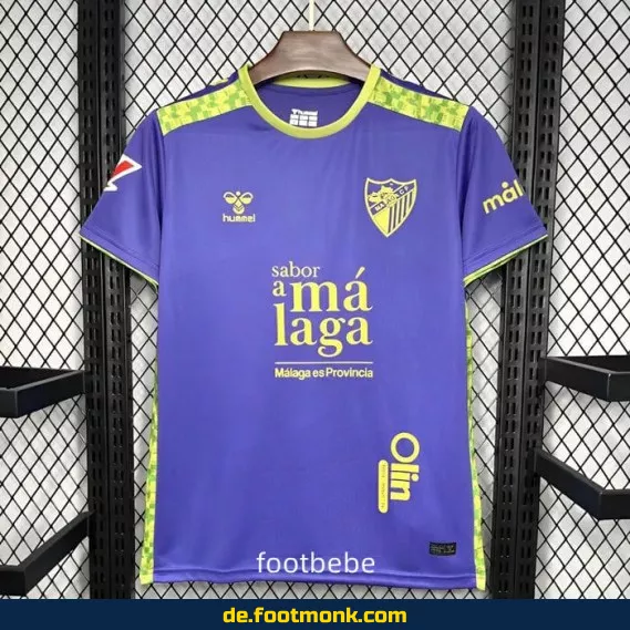 Malaga Auswärtstrikot 2024/2025 – Violet – Fußballtrikot Herren/Damen/Kinder | Günstig online kaufen | Authentisches Vereinstrikot | Nike/Adidas | Personalisierbar mit Nummer & Name