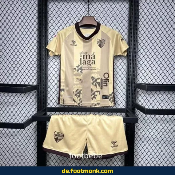 Malaga Kinder Trikot 2024/2025 Auswärts – Günstige Fußballtrikots für Kinder