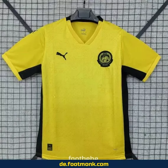 Malaysia Heimtrikot 2025 gelb – Fußballtrikot Herren/Damen/Kinder – Günstig online kaufen