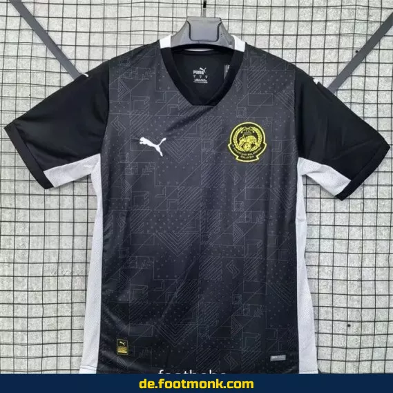 Malaysia Auswärtstrikot 2025 schwarz – Fußballtrikot Herren/Damen/Kinder – Authentisches Nike/Adidas Vereinstrikot – Günstig online kaufen
