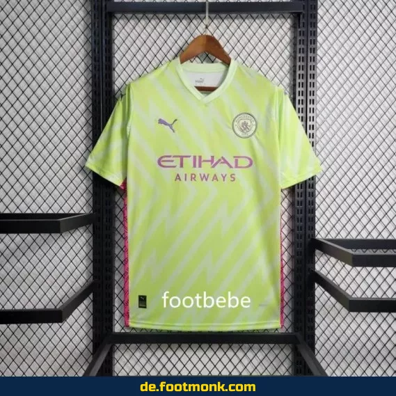 Manchester City Trikot 2023/2024 – Fluoreszierendes Grün | Herren/Damen/Kinder | Authentisches Fußballtrikot | Nike/Adidas | Personalisierbar mit Nummer & Name | Günstig online kaufen