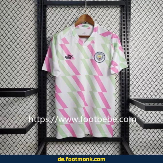 Manchester City 2023 Pre-Match Trikot Weiß – Authentisches Fußballtrikot für Herren | Günstig online kaufen | Nike Vereinstrikot | Personalisierbar