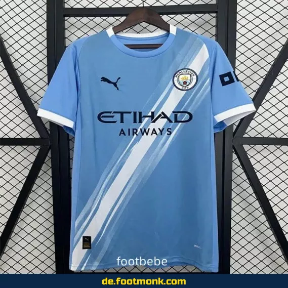 Manchester City Heimtrikot 2025/2026 – Offizielles Fußballtrikot für Herren, Damen & Kinder | Günstig online kaufen | Nike/Adidas | Personalisierbar mit Name & Nummer