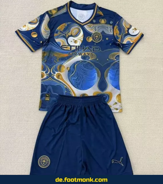 Manchester City Kinder Trikot 2025/2026 – Günstige Fußballtrikots online kaufen | Authentisches Vereinstrikot für Jungen & Mädchen | Nike/Adidas Fussballtrikot